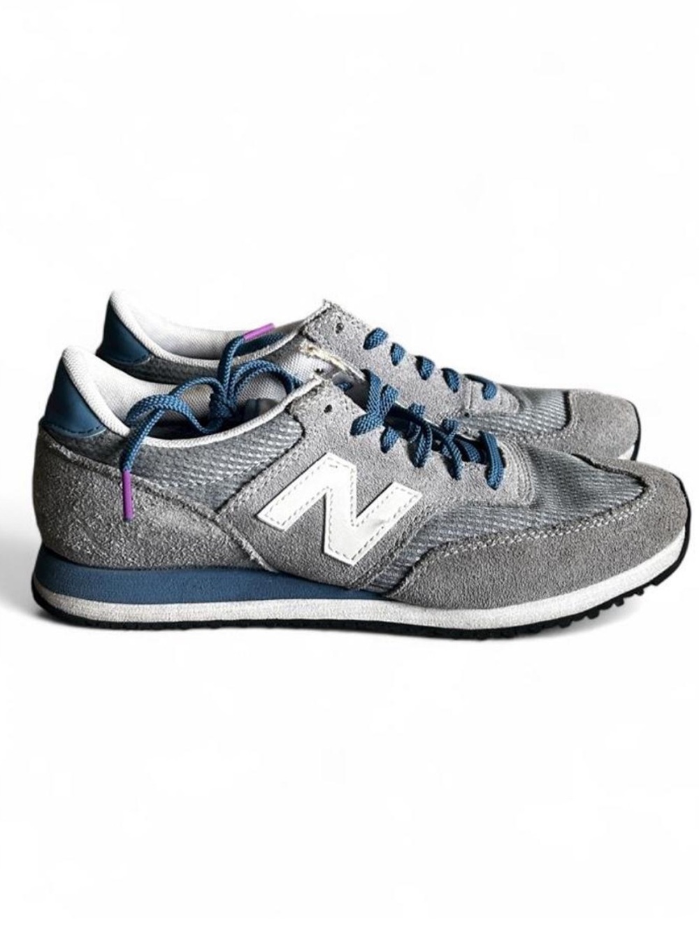 New Balance Sz 7.5 620 Classics Traditional sneakers Grey suede and mesh